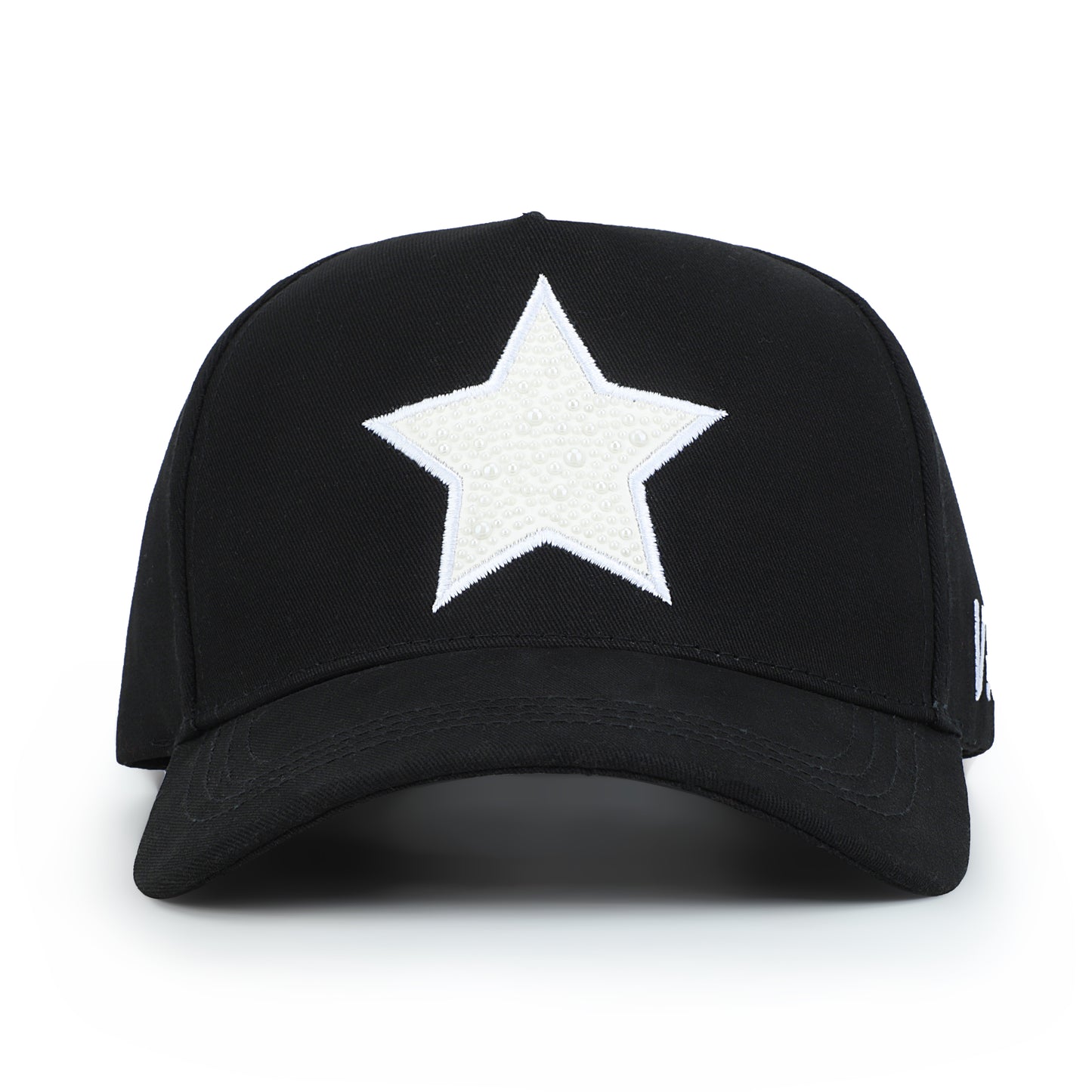 Vintage Havana Trucker Hat for Women  – Black Adjustable Cap – Pearl Star