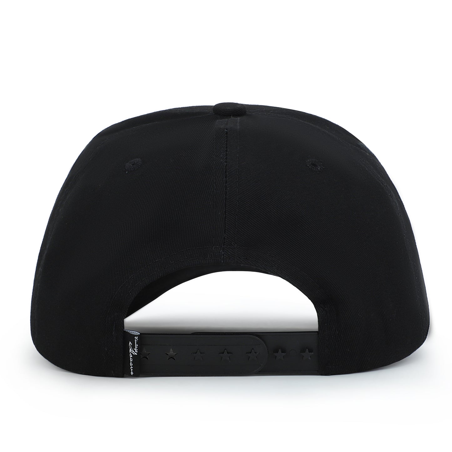 Vintage Havana Trucker Hat for Women  – Black Adjustable Cap – Pearl Star