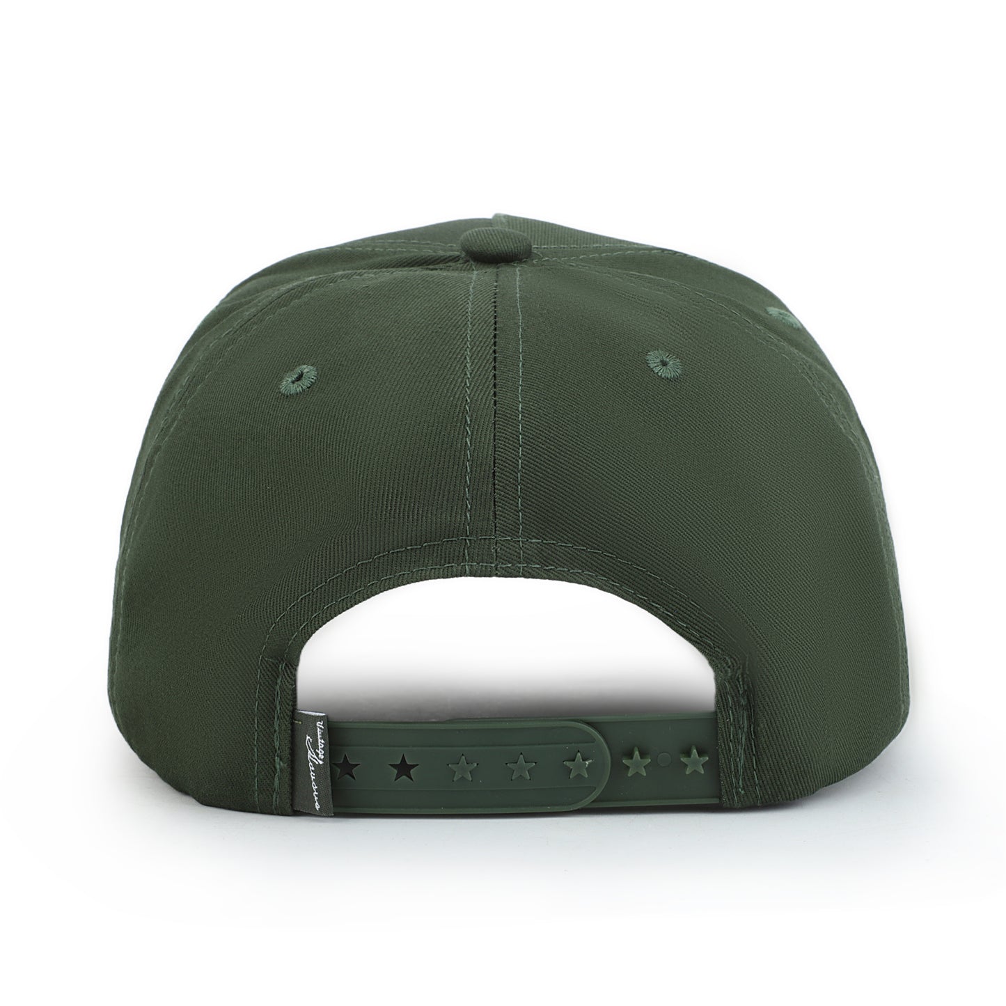 Vintage Havana Trucker Hat for Men & Women  – Olive Green Adjustable Cap – Vintage Logo Patch