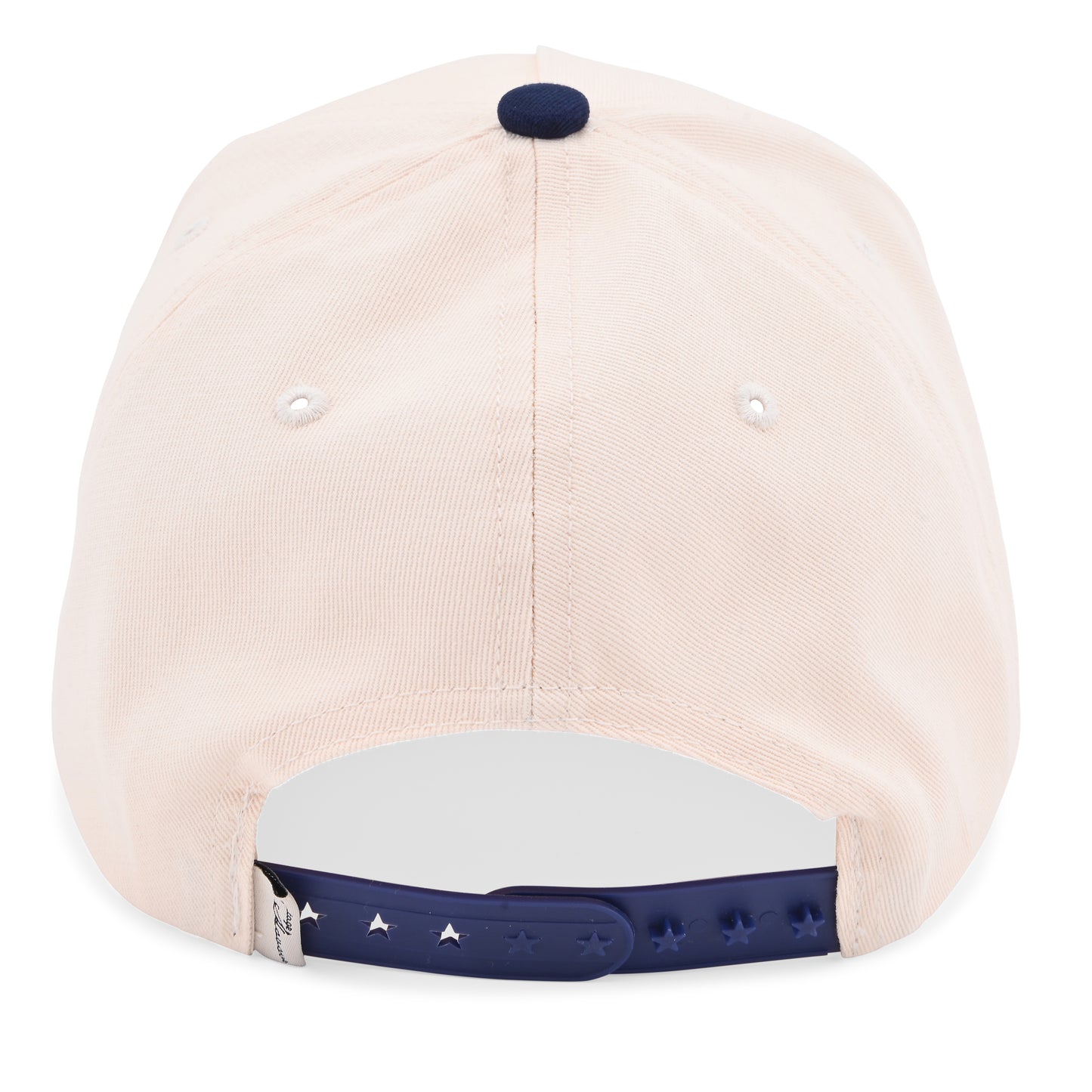 Vintage Havana Trucker Hat for Women & Men – Navy & Tan Adjustable Cap – Embroidered Suede Star