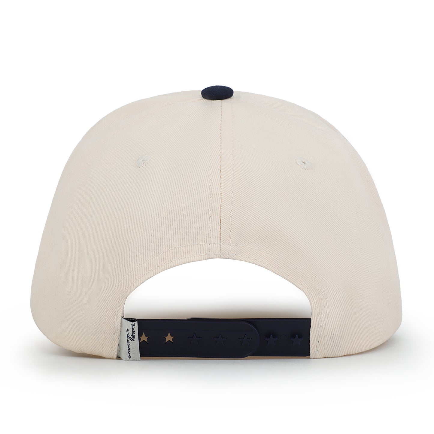 Vintage Havana Trucker Hat for Women & Men – Navy & Tan Adjustable Cap – Embroidered "The Water Club"